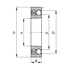 Bearing 2212-K-TVH-C3 FAG