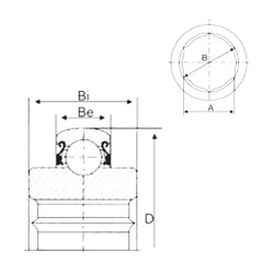 Rolamentos W208KRRB6 CYSD