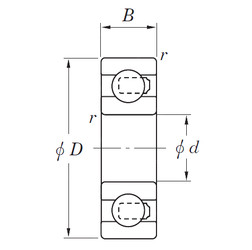 Rolamentos NC6208 KOYO