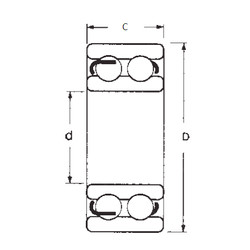 Bantalan 4302ZZ FBJ