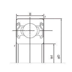 roulements 6322ZZ NACHI