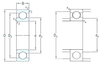 roulements 6326/HC5C3S0VA970 SKF