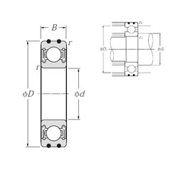 roulements AC-6202LLB NTN