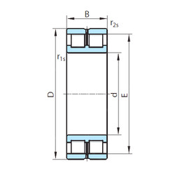 roulements NNCL4980V PSL