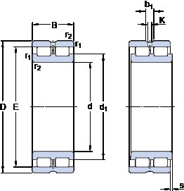 Подшипник NNCL 4934 CV SKF