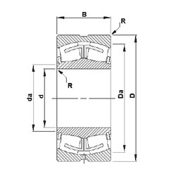 المحامل 21309VCSJ Timken