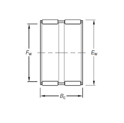 needle roller thrust bearing catalog K26X30X22ZW Timken