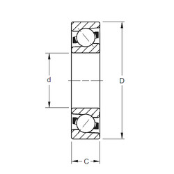 المحامل 7220WN MBR Timken