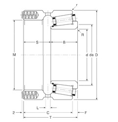 Bantalan 203145/203256P Gamet