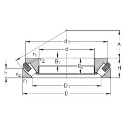 Bantalan 29364-M NKE