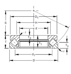 підшипник 294/500 Timken