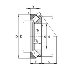 Rodamiento 29430-E1 FAG