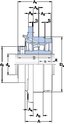 roulements FYRP 2 11/16 SKF