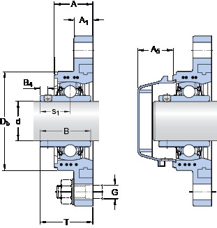 roulements FYTWK 1.3/16 YTH SKF