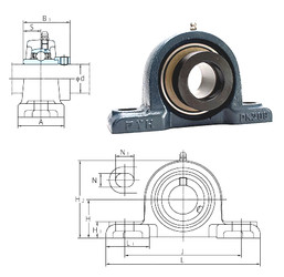 roulements NAPK207-21 FYH