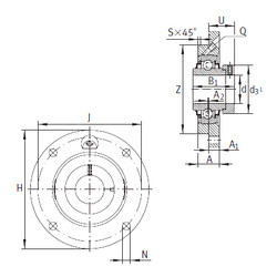 roulements RMEO80 INA