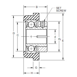 roulements S1PP73RTF Timken