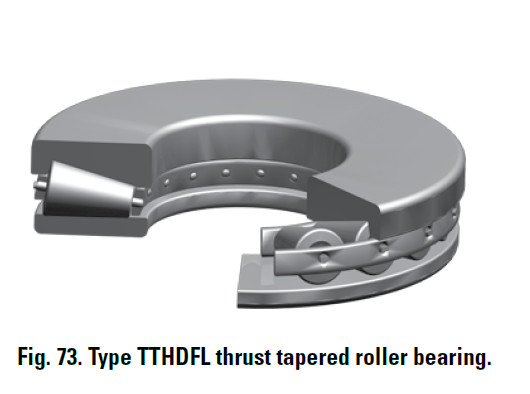 TTHDFL thrust tapered roller bearing E-1987-C