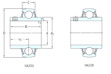 roulements YAR215-2FW/VA228 SKF