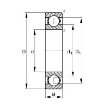 Bantalan 61900 FAG