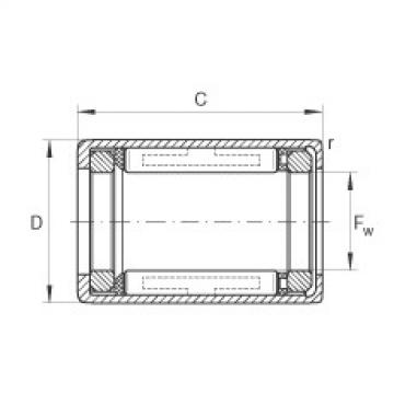 FAG Drawn cup roller clutches - HFL0308-KF