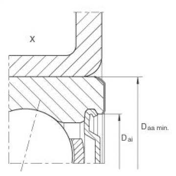 FAG Angular contact ball bearing units - ZKLR0828-2Z