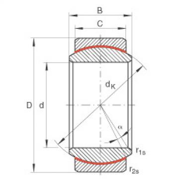 FAG Radial spherical plain bearings - GE6-UK