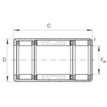 FAG Drawn cup roller clutches - HFL0822-KF