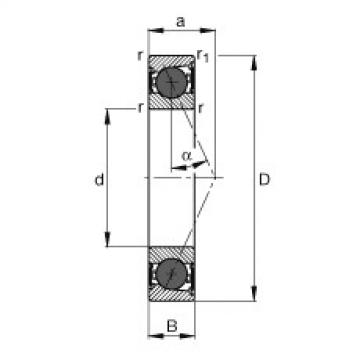 FAG Spindellager - HCB7006-E-2RSD-T-P4S