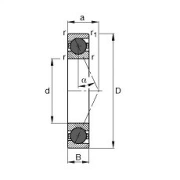 FAG Spindellager - HCB7006-E-T-P4S