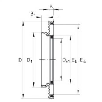 FAG Axial-Nadellager - AXW30