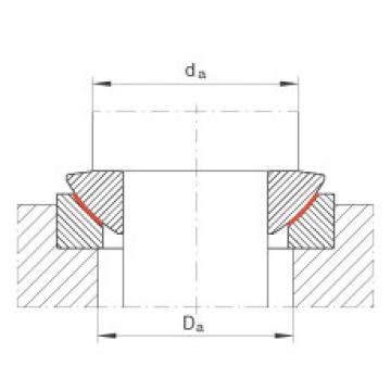 FAG Axial spherical plain bearings - GE140-AW