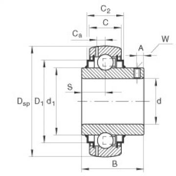 підшипник GY1104-206-KRR-B-AS2/V INA