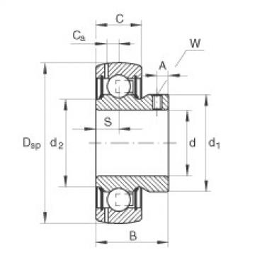 Bantalan GAY40-NPP-B INA