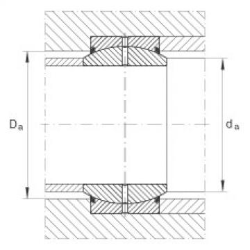 FAG Radial spherical plain bearings - GE140-DO-2RS