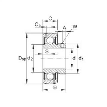 Подшипник GAY008-NPP-B-AS2/V INA