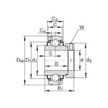 Rodamiento G1015-KRR-B-AS2/V INA