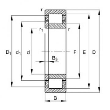 Подшипник NUP244-E-M1 FAG