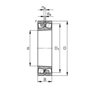 Bantalan 239/600-B-K-MB FAG