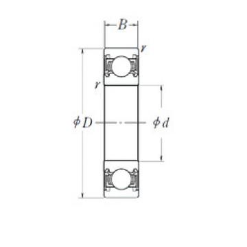 roulements 6324DDU NSK