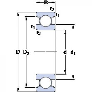 المحامل 634 SKF