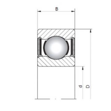 Bantalan 619/4-2RS ISO