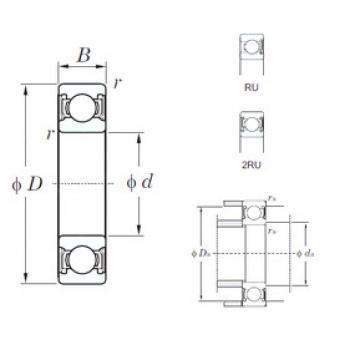 roulements 6322-2RU KOYO