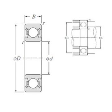 roulements 6921LLB NTN