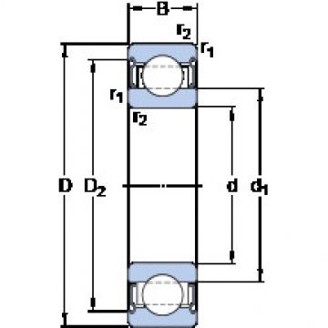 roulements 6003-2Z/VA208 SKF