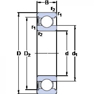 المحامل 634-RS1 SKF