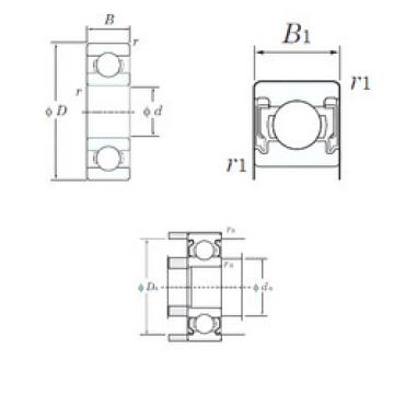 Rolamentos 635-2RU KOYO