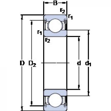 المحامل W 637/8-2ZS SKF