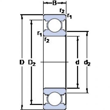 المحامل W 63803 SKF