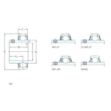 Bantalan YAR210-2RF/HV SKF